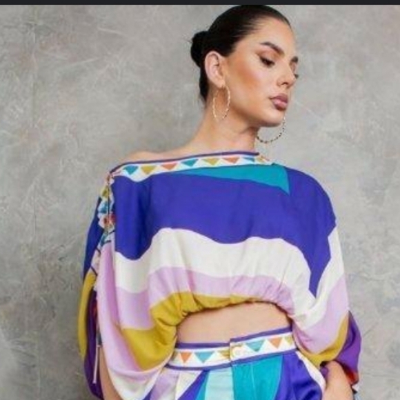 Women's Her Bottari Crop Top Sz Medium - Picture 7 of 7